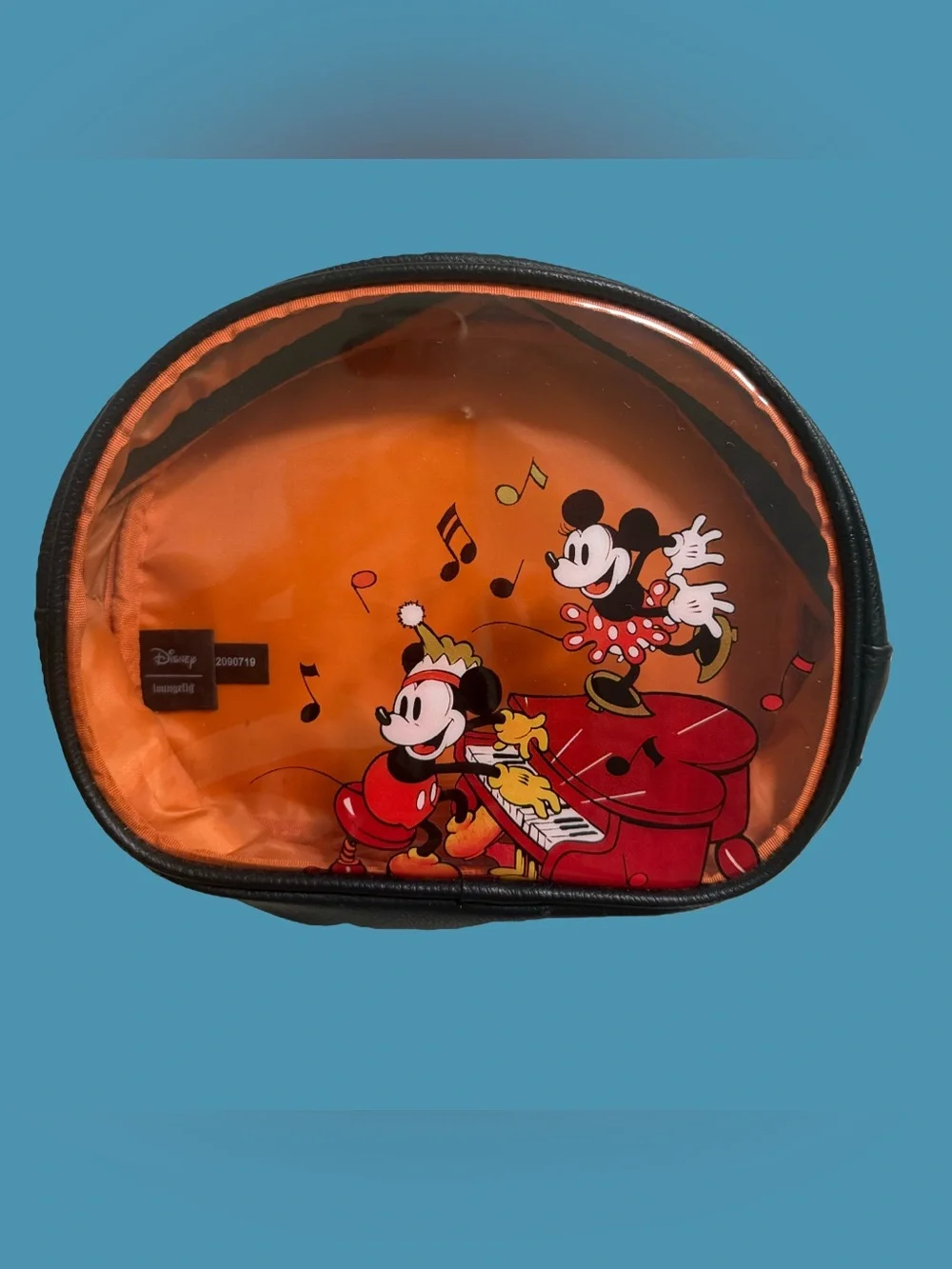 Disney Loungefly Mickey and Minnie Makeup Accessory Bag
